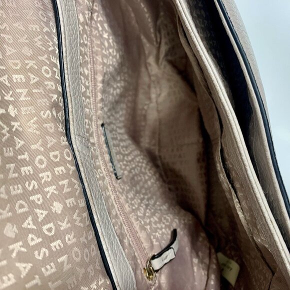 KATE SPADE NY Oliver Street Sadelle Pebbled Leather Saddle Bag Shoulder Handbag - Picture 7 of 16